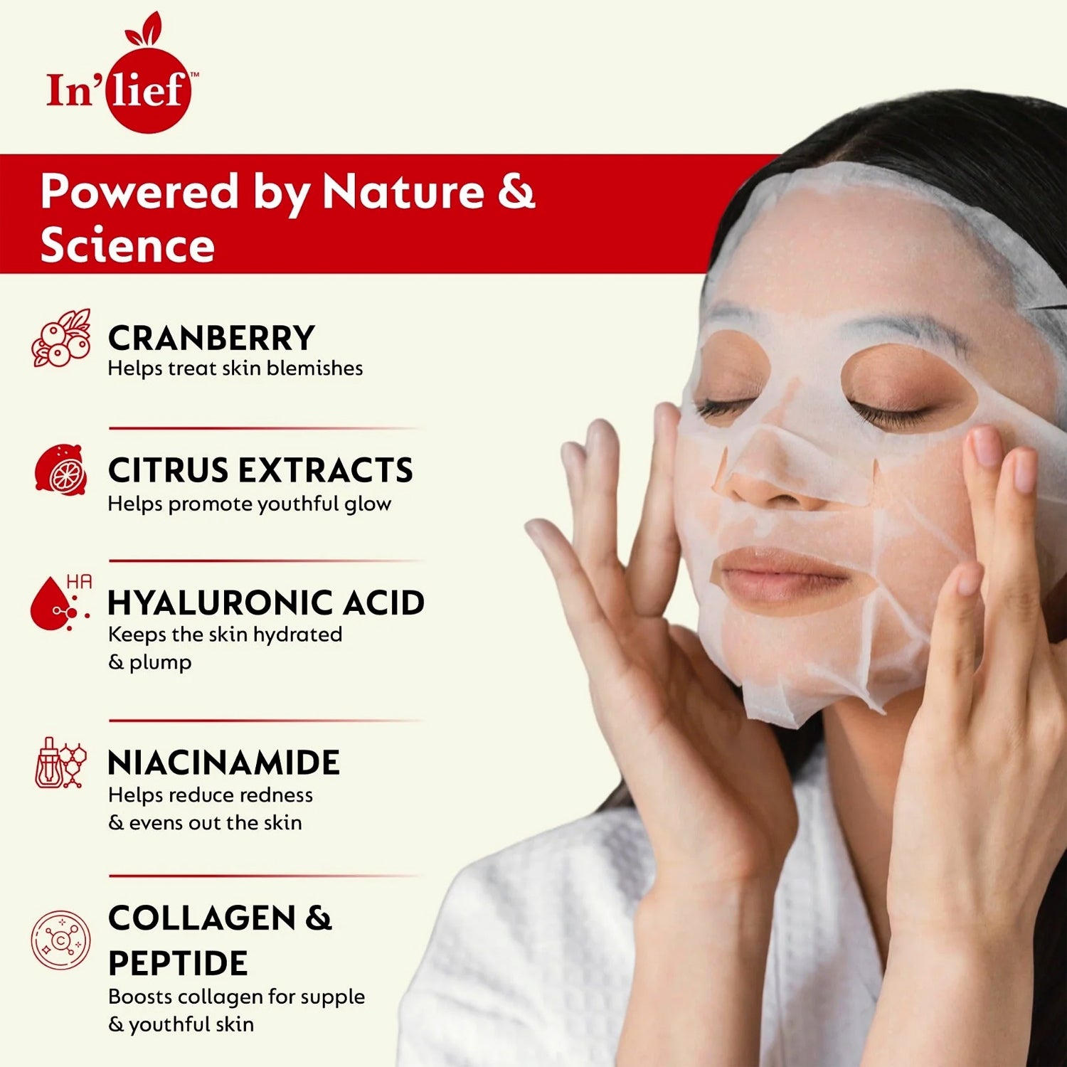 Deep Hydration Vitamin C Face Sheet Mask Deep Hydration Vitamin C Face Sheet Mask